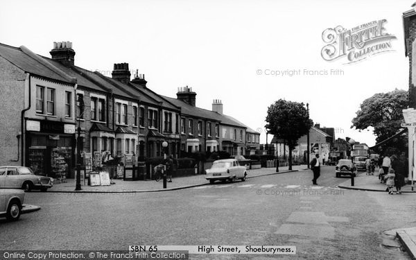 Photo of Shoeburyness, High Street c.1960