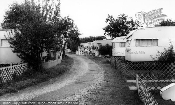 Photo of Shoeburyness, Lansdown Caravan Site c.1960