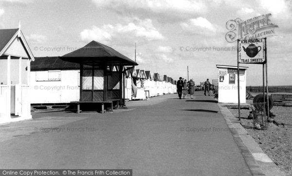 Photo of Shoeburyness, the Promenade c1955