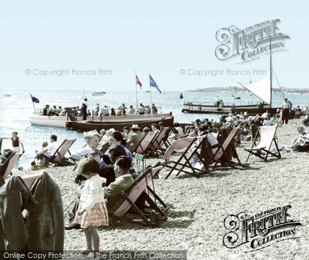 Photo of Shoeburyness, West Beach c.1955