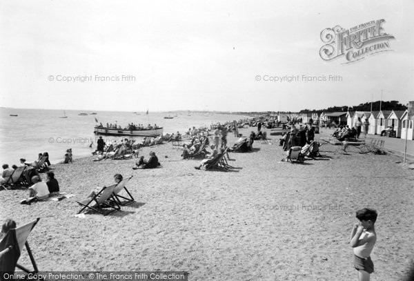 Photo of Shoeburyness, West Beach c.1955