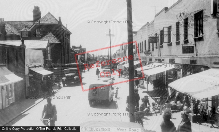 Photo of Shoeburyness, West Road c.1960