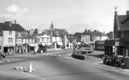 Shoreham-By-Sea, Bridge Hotel And High Street c.1960, Shoreham-By-Sea