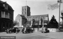 Shoreham-By-Sea, Church Of St Mary De Haura c.1950, Shoreham-By-Sea