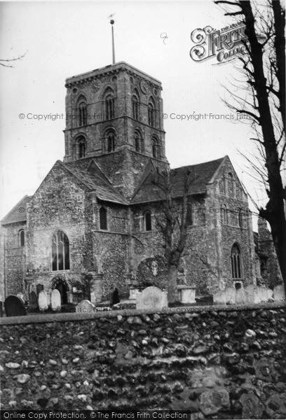 Photo of Shoreham By Sea, Church Of St Mary De Haura c.1955 