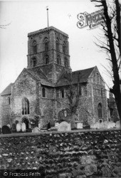 Shoreham-By-Sea, Church Of St Mary De Haura c.1955 , Shoreham-By-Sea