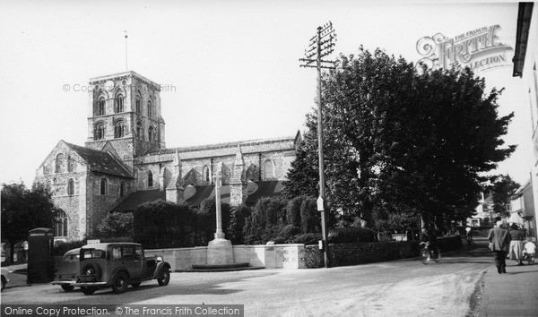 Photo of Shoreham By Sea, Church Of St Mary De Haura c.1955