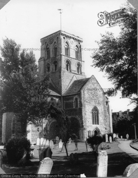 Photo of Shoreham By Sea, Church Of St Mary De Haura c.1960