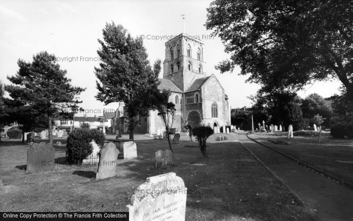 Photo of Shoreham By Sea, Church Of St Mary De Haura c.1960