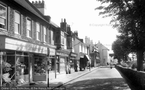 Photo of Shoreham-by-Sea, East Street c1960