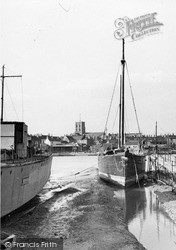 Shoreham-By-Sea, Harbourside c.1950, Shoreham-By-Sea