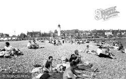Shoreham-By-Sea, Kingston Beach c.1955, Shoreham-By-Sea