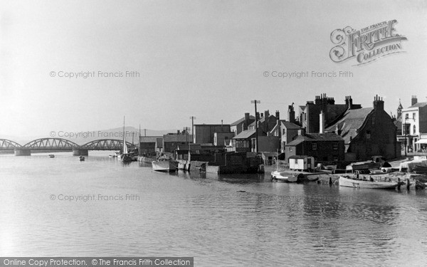 Photo of Shoreham By Sea, Norfolk Bridge And River Adur c.1950