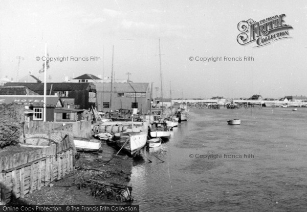 Photo of Shoreham By Sea, River Adur c.1950