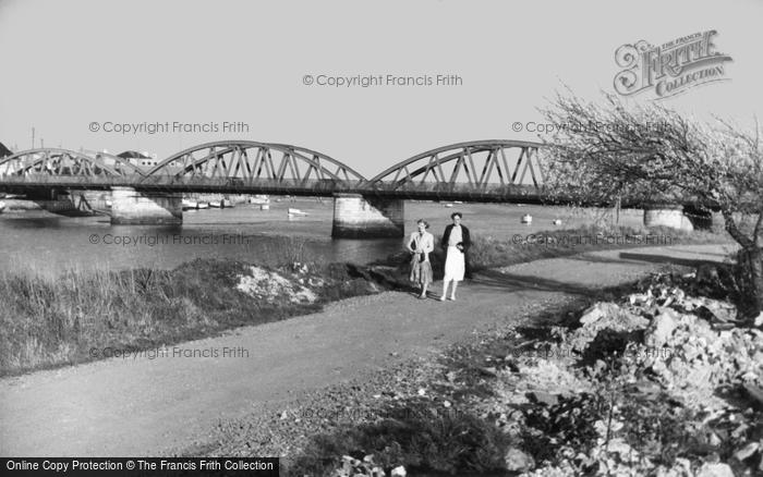 Photo of Shoreham By Sea, Riverside Walk c.1950