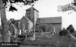 Shoreham-By-Sea, St Nicolas' Church c.1955, Shoreham-By-Sea