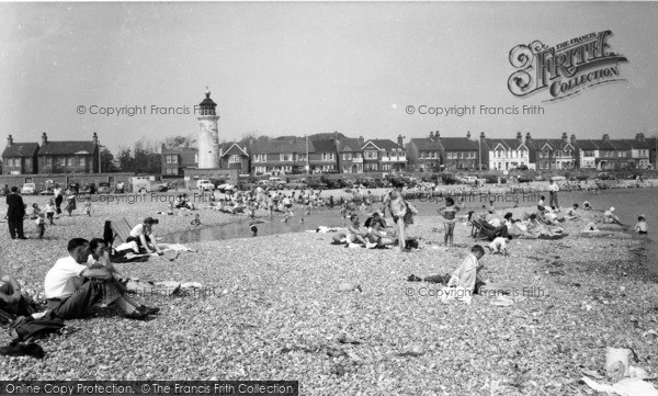 Photo of Shoreham By Sea, The Beach c.1960
