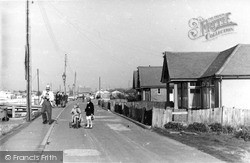 Shoreham-By-Sea, The Bungalows c.1955, Shoreham-By-Sea