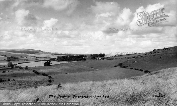 Photo of Shoreham By Sea, The Downs c.1960