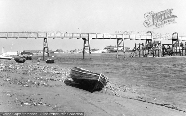 Photo of Shoreham By Sea, The Footbridge c.1960