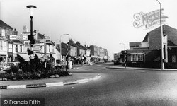 Shoreham-By-Sea, The Roundabout c.1965, Shoreham-By-Sea