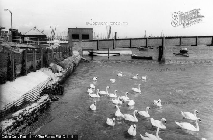 Photo of Shoreham By Sea, The Swans c.1965
