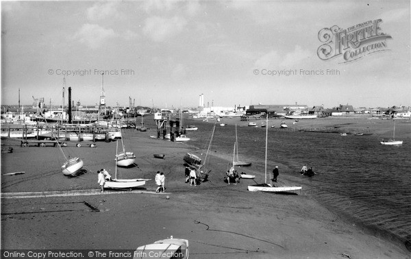 Photo of Shoreham By Sea, View From The Bridge c.1960
