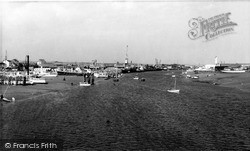 Shoreham-By-Sea, View From The Bridge c.1960, Shoreham-By-Sea