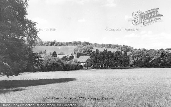 Photo of Shoreham, Church Of St Peter And St Paul And The Cross c.1960