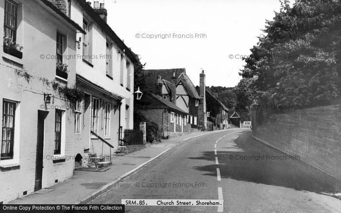 Photo of Shoreham, Church Street c.1965