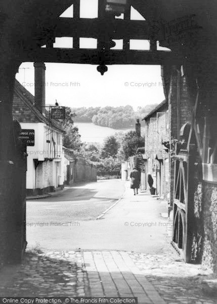 Photo of Shoreham, Church Street From The Lychgate c.1965