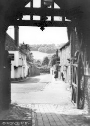 Church Street From The Lychgate c.1965, Shoreham