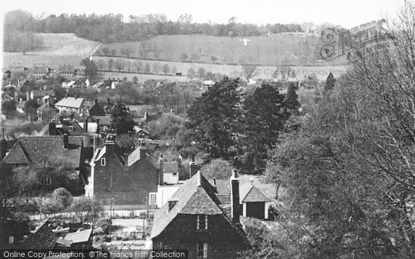 Photo of Shoreham, From The Church Tower c.1955