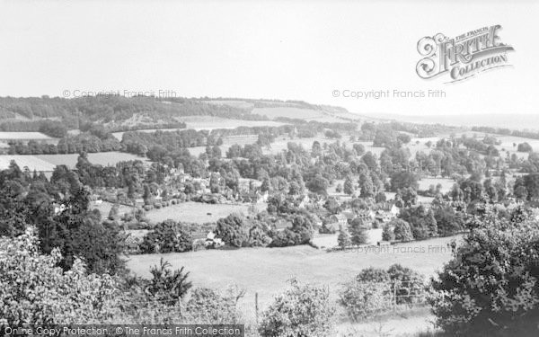 Photo of Shoreham, From The Hills c.1955