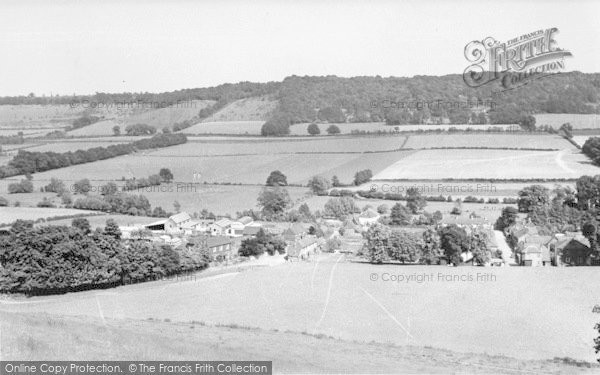Photo of Shoreham, From The Hills c.1955