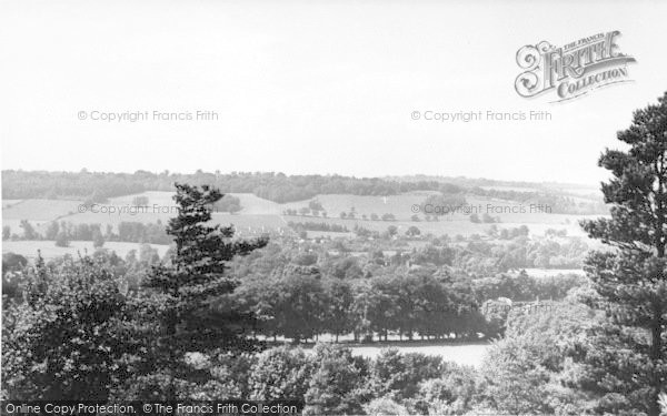 Photo of Shoreham, From White Hill c.1955