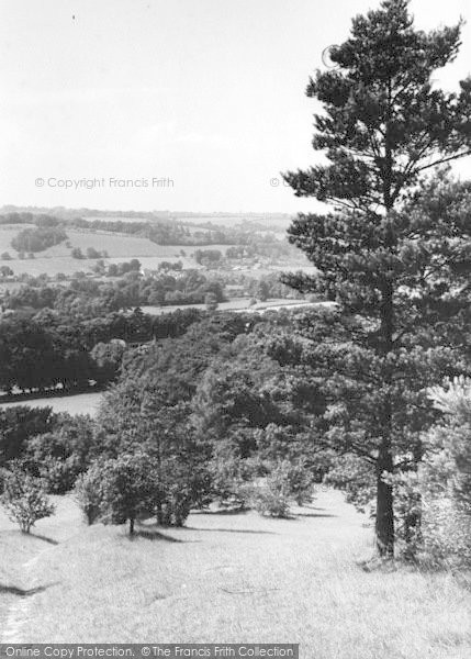 Photo of Shoreham, From White Hill c.1955