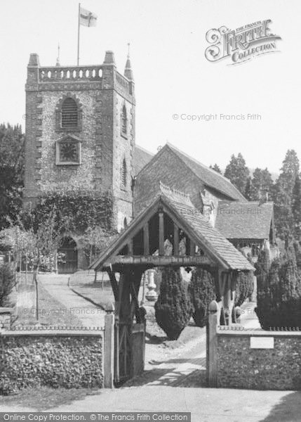Photo of Shoreham, St Peter And St Paul's Church c.1955