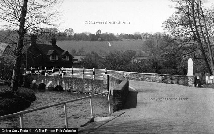 Photo of Shoreham, The Bridge And Memorial c.1955