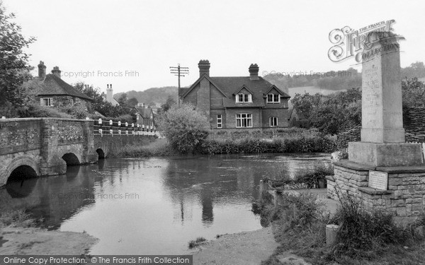 Photo of Shoreham, The Bridge And Memorial c.1955