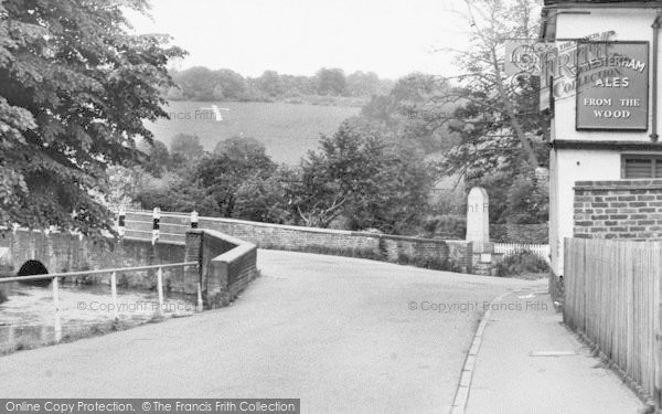 Photo of Shoreham, The Bridge And Memorial Cross c.1955