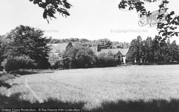 Photo of Shoreham, The Church And The Cross c.1960