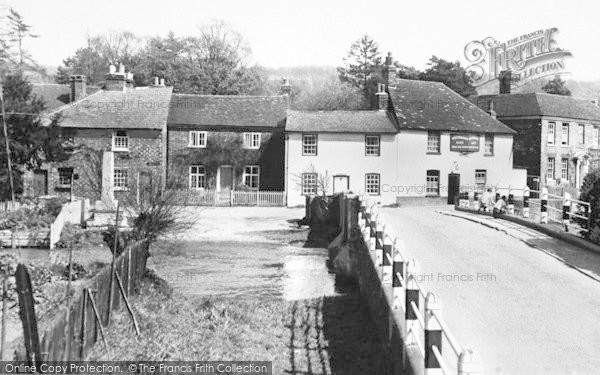Photo of Shoreham, The Memorial And Bridge c.1955