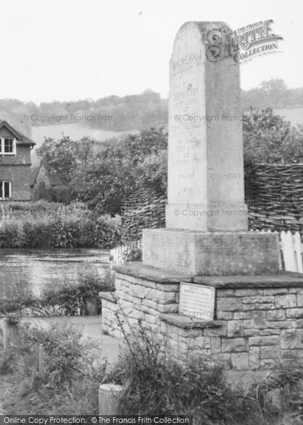 Photo of Shoreham, The Memorial c.1955