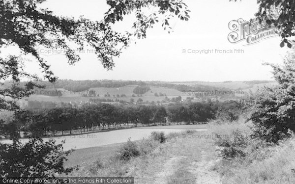 Photo of Shoreham, View From Highfield Road c.1955