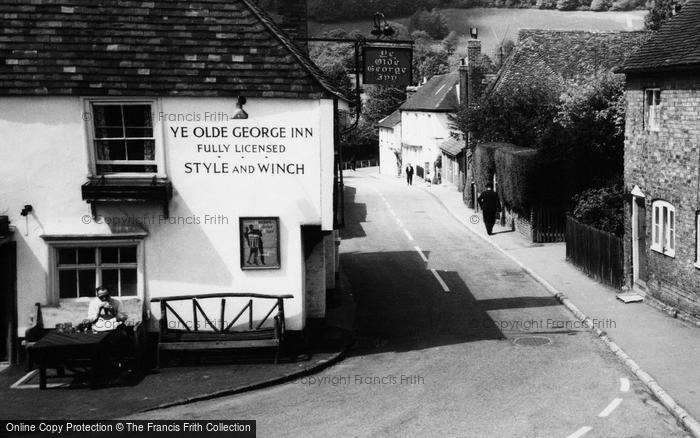 Photo of Shoreham, Ye Olde George Inn c.1955