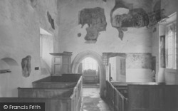 Church Interior c.1955, Shorthampton