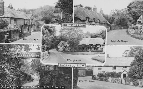 Photo of Shorwell, Composite c.1955