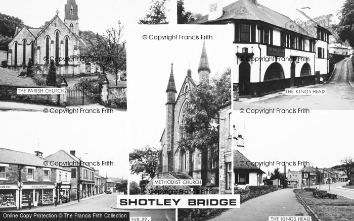 Photo of Shotley Bridge, Composite c.1960