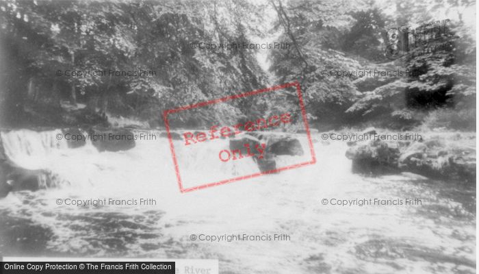 Photo of Shotley Bridge, The River c.1965